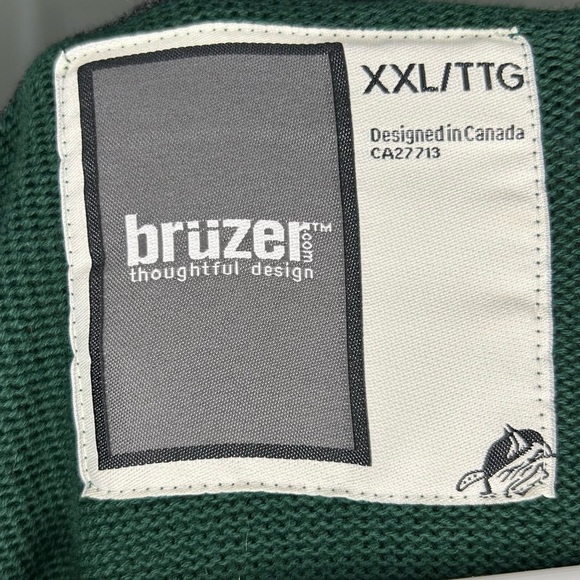 Bruzer University Of South Florida(USF) Bulls Sweater Green Men’s Size XXL - Picture 6 of 8